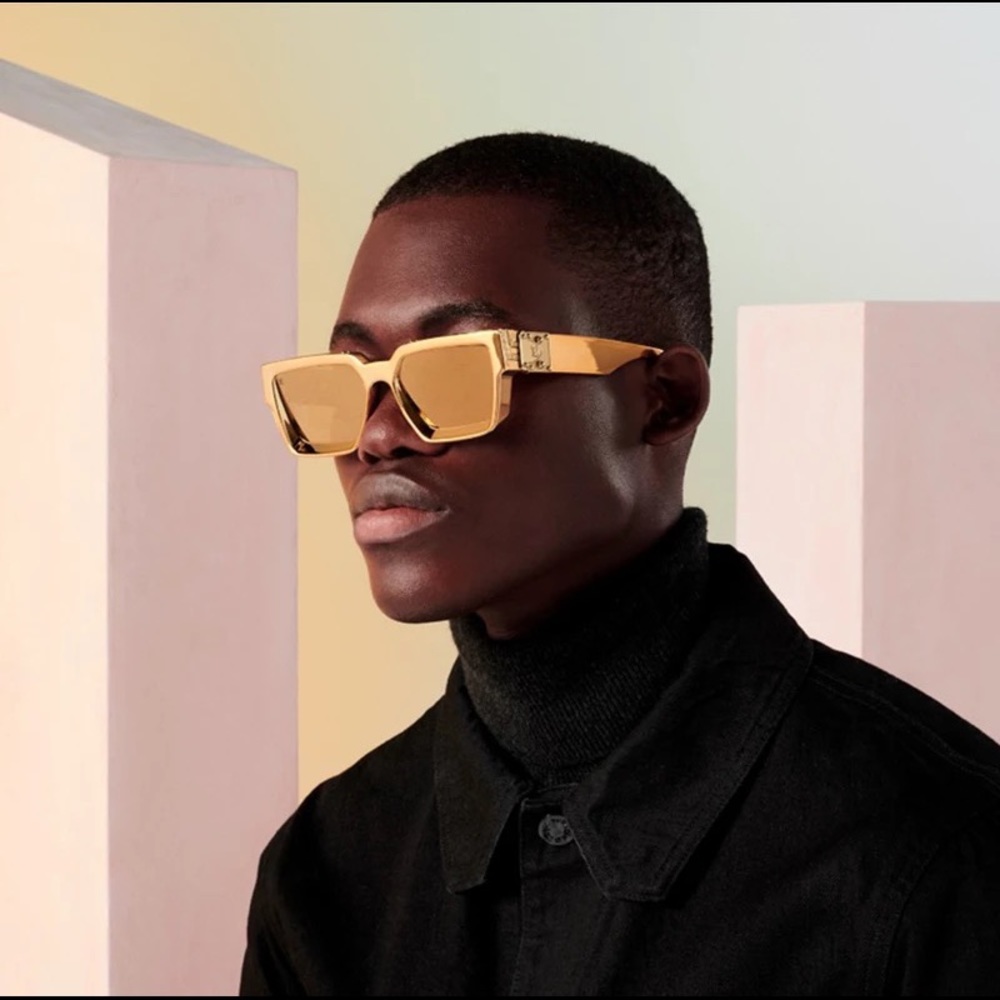Luxury Brand Designer Square Sunglasses Men - Picture 3 of 16